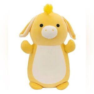 Squishmallows HugMees “Gavyn” the Yellow Donkey